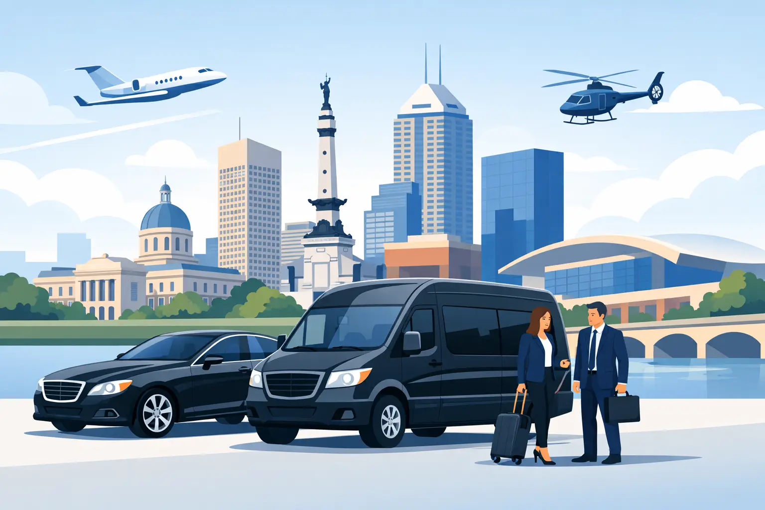 Indianapolis Convention Transportation for Executives