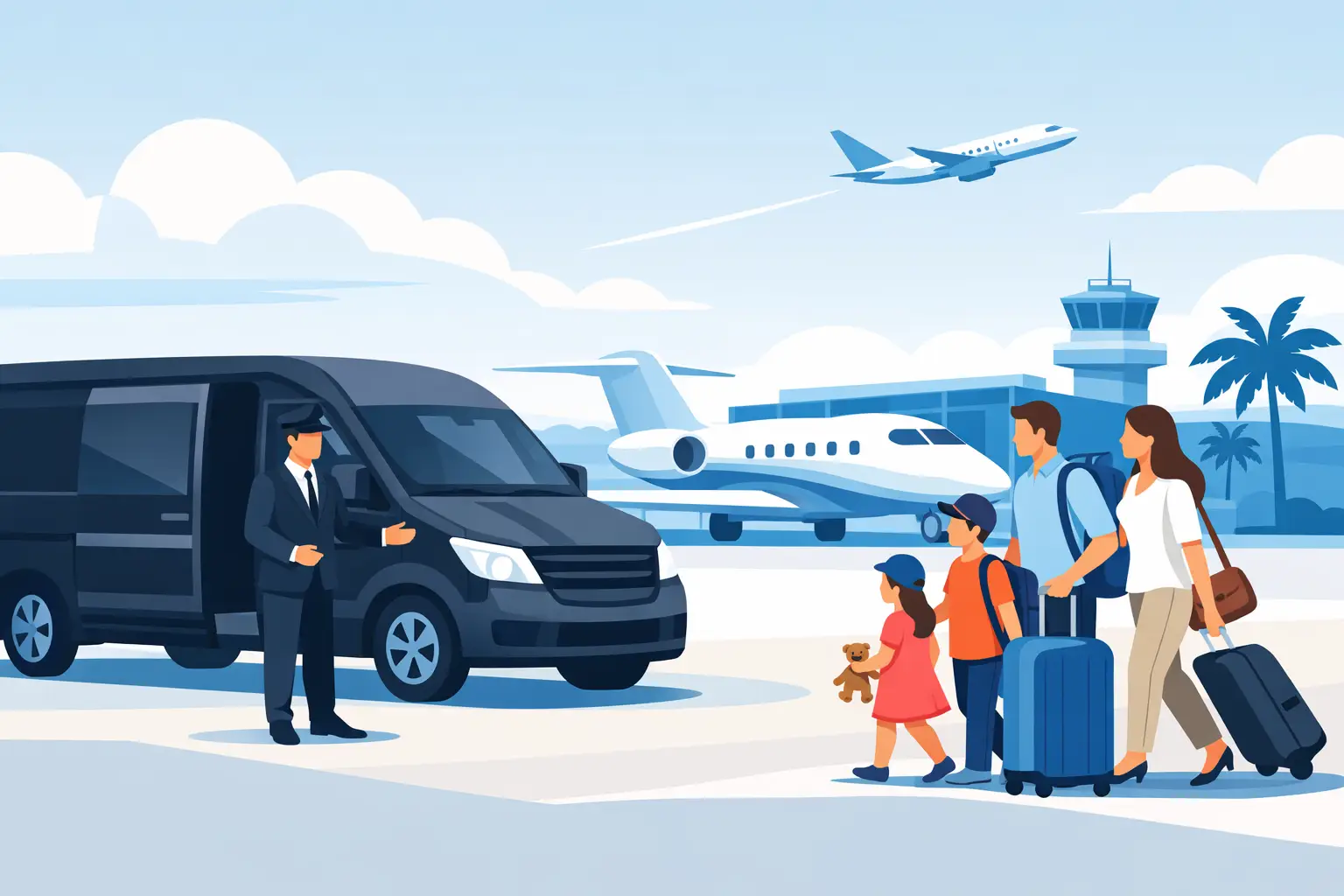 Private Airport Transportation for Families