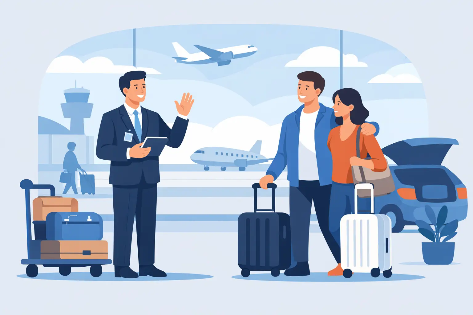 Why Choose Flat Rate Transportation for Airport Travel?